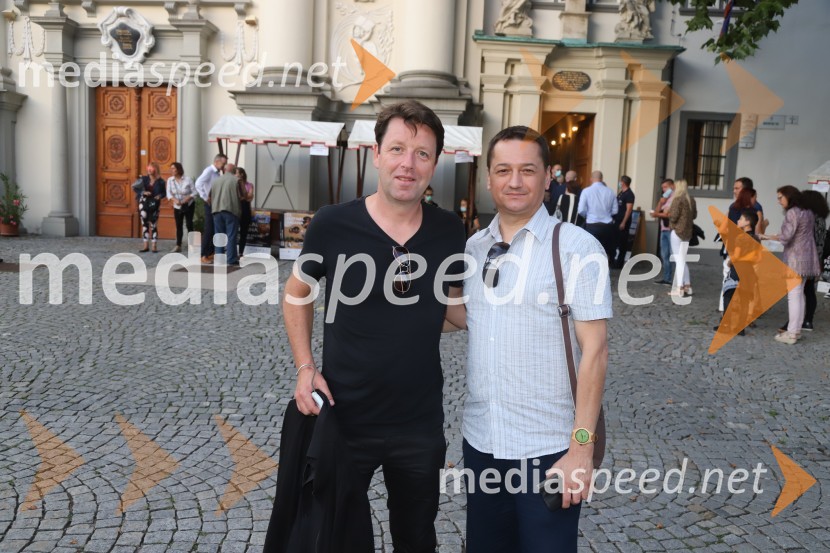  Tadej Tomšič, dirigent, saksofonist;  ... Slavnostna otvoritev festivala Arsana 2020, Big Band RTV SLO s solisti