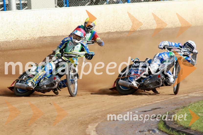 Troy Batchelor, Avstralija, William Lawson, Velika Britanija in Chris Holder, AvstralijaSPEEDWAY, SP mladincev 2008 - finale