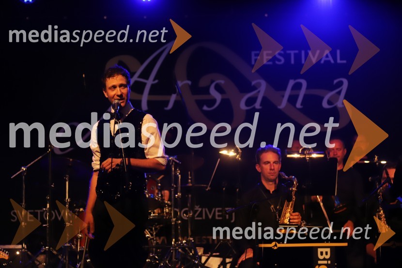  Klemen Slakonja, igralec, komik in TV voditeljSlavnostna otvoritev festivala Arsana 2020, Big Band RTV SLO s solisti