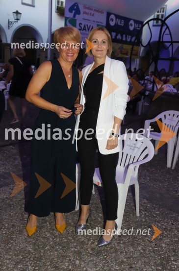 dr. Aleksandra Pivec, ministrica za kmetijstvo, gozdarstvo in prehrano RS, predsednica stranke DESUS;  Nuška Gajšek, županja, Mestna občina PtujSlavnostna otvoritev festivala Arsana 2020, Big Band RTV SLO s solisti