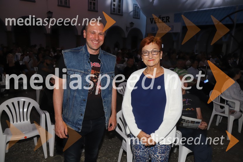  Blaž Brodnjak, predsednik uprave NLB; prof. dr.  Danica  Purg,  direktorica IEDC Poslovna šola Bled1 na 1: Gušti in Tomi Meglič, koncert v sklopu festivala Arsana
