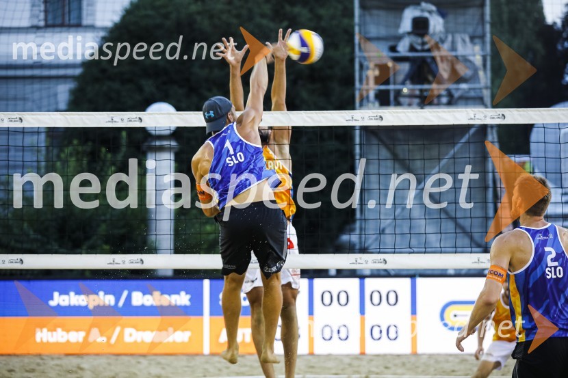  Tadej Boženik, odbojkar;  Vid Jakopin, odbojkarFinale svetovne serije v odbojki na mivki