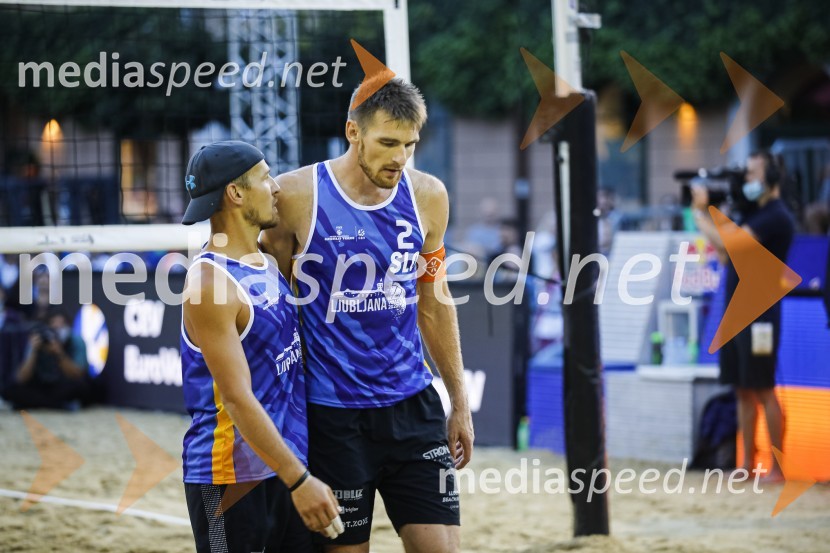  Tadej Boženik, odbojkar;  Vid Jakopin, odbojkarFinale svetovne serije v odbojki na mivki