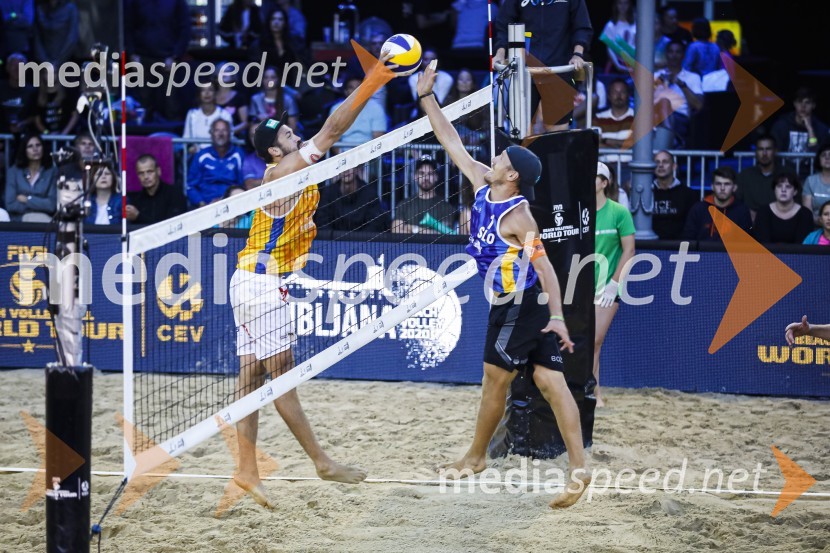  Christoph  Dressler, odbojkar;  Tadej Boženik, odbojkarFinale svetovne serije v odbojki na mivki