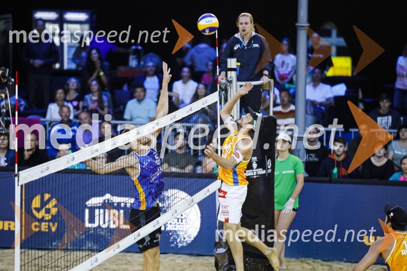  Vid Jakopin, odbojkar;  Alexander Huber, odbojkarFinale svetovne serije v odbojki na mivki