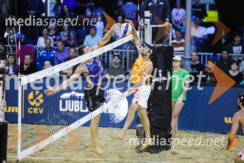  Vid Jakopin, odbojkar;  Alexander Huber, odbojkarFinale svetovne serije v odbojki na mivki