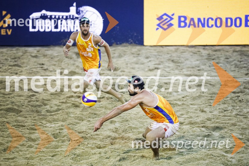  Alexander Huber, odbojkar;  Christoph  Dressler, odbojkarFinale svetovne serije v odbojki na mivki