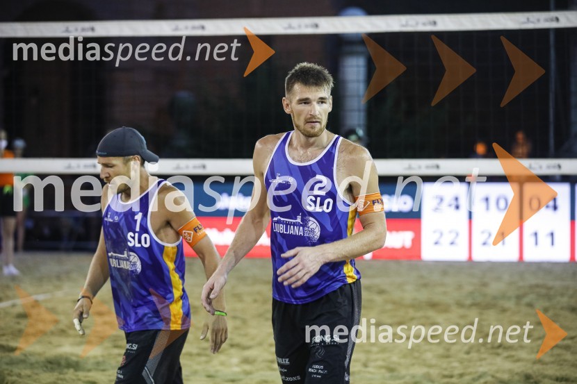  Tadej Boženik, odbojkar;  Vid Jakopin, odbojkarFinale svetovne serije v odbojki na mivki