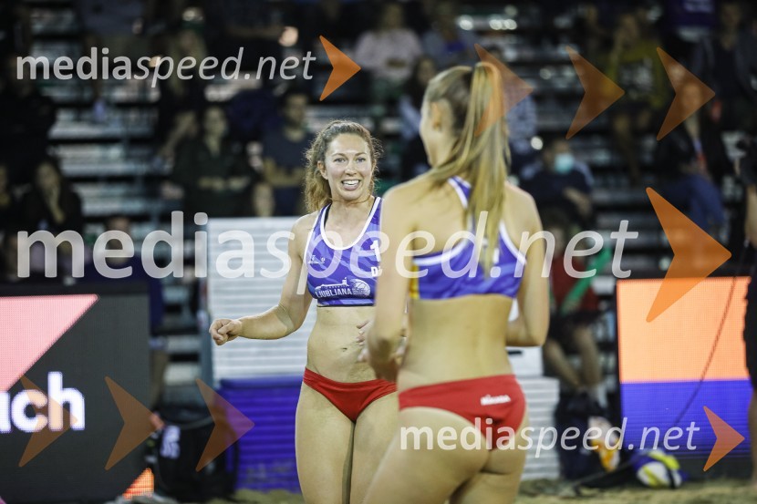  Sofia N. Bisggaard, odbojkarica;  Cecilie  K. Olsen, odbojkaricaFinale svetovne serije v odbojki na mivki