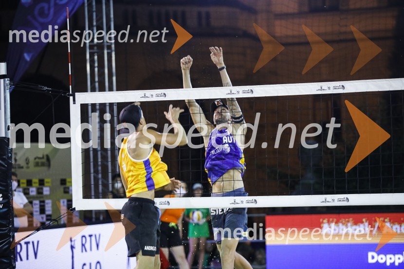  Tiziano  Andreatta, odbojkar;  Clemens Doppler, odbojkarFinale svetovne serije v odbojki na mivki