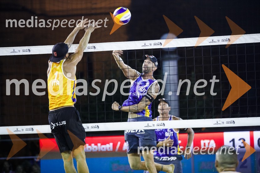  Tiziano  Andreatta, odbojkar;  Clemens Doppler, odbojkar;  Alexander Horst, odbojkarFinale svetovne serije v odbojki na mivki