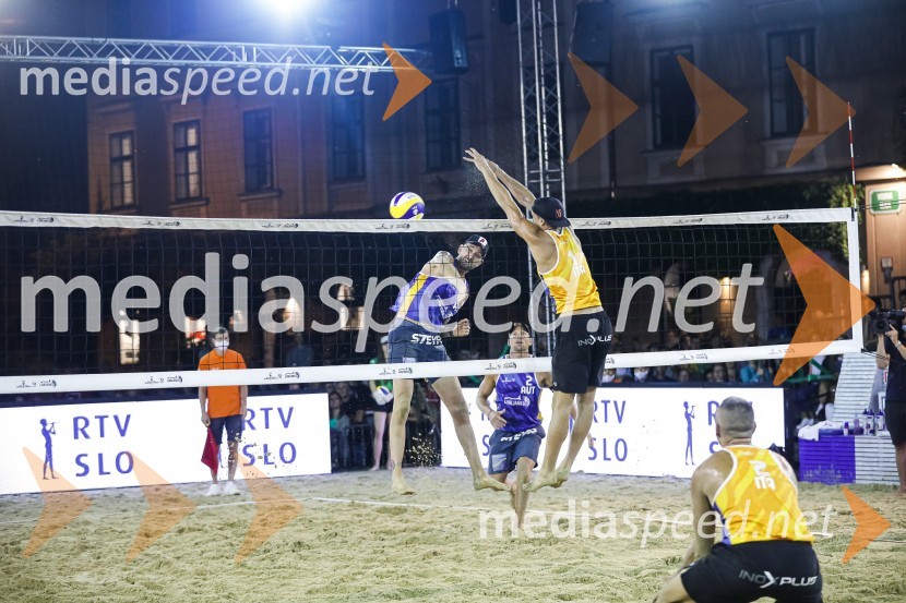  Clemens Doppler, odbojkar;  Tiziano  Andreatta, odbojkar;  Andrea Abbiati, odbojkarFinale svetovne serije v odbojki na mivki