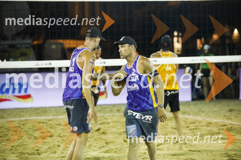  Alexander Horst, odbojkar;  Clemens Doppler, odbojkarFinale svetovne serije v odbojki na mivki