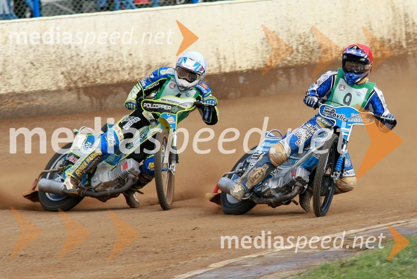 Troy Batchelor, Avstralija in Jurica Pavlic, HrvaškaSPEEDWAY, SP mladincev 2008 - finale