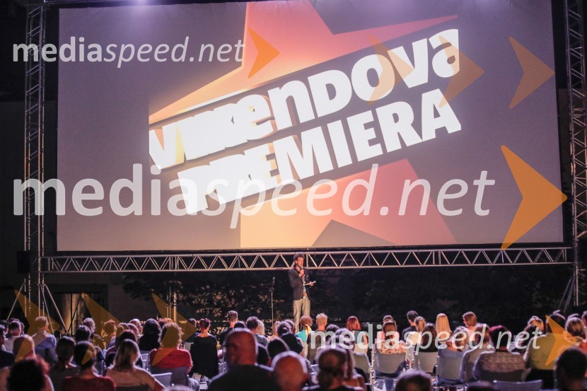 Pod belimi pečinami, predpremiera filma na Ljubljanskem gradu