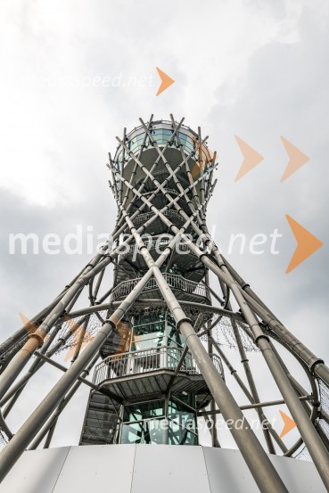 Stolp VinariumVečerja z razgledom na stolpu Vinarium Lendava