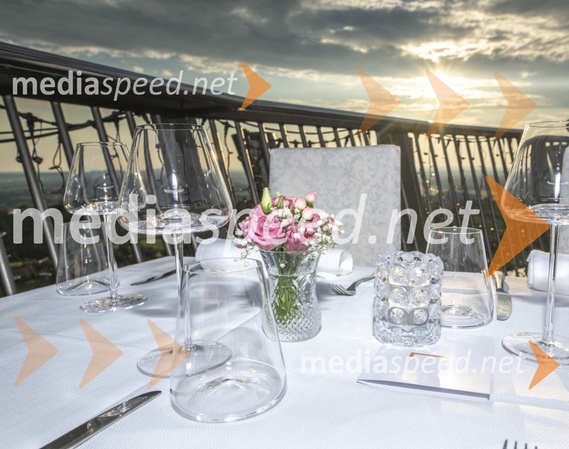 Večerja z razgledom na stolpu Vinarium Lendava