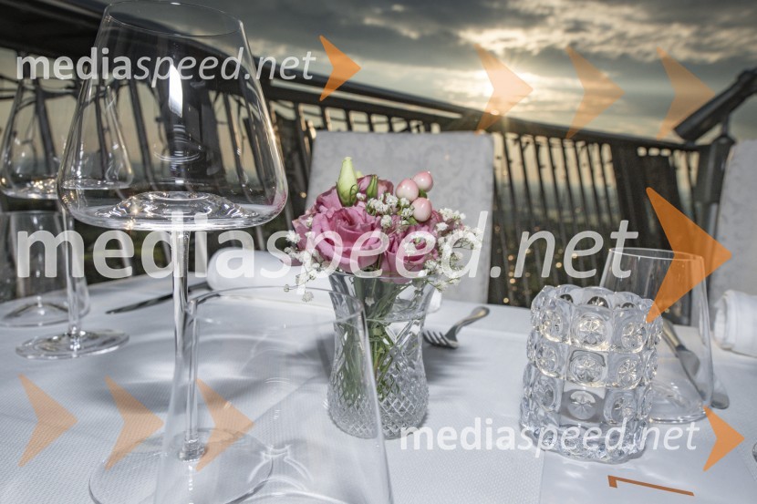 Večerja z razgledom na stolpu Vinarium Lendava