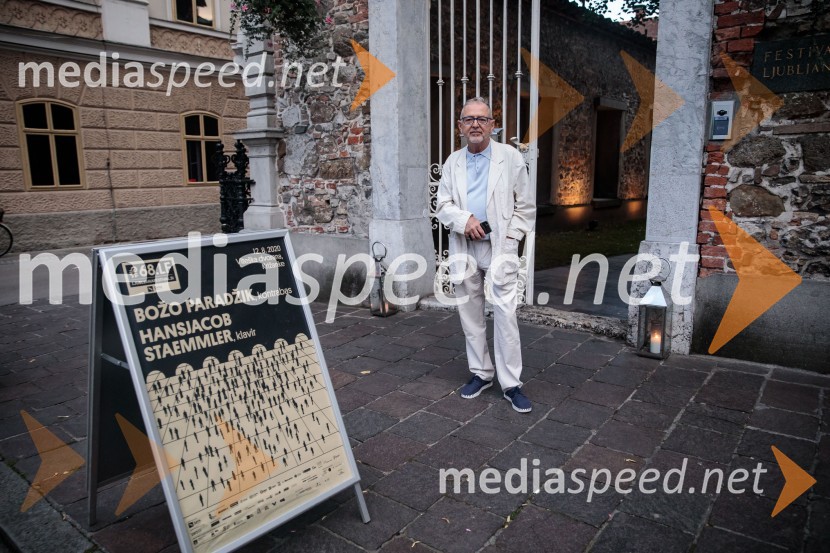  Tomaž Kozlevčar, glasbenikBožo Paradžik in Hansjacob Staemmler, koncert v okviru 68. Ljubljana Festivala