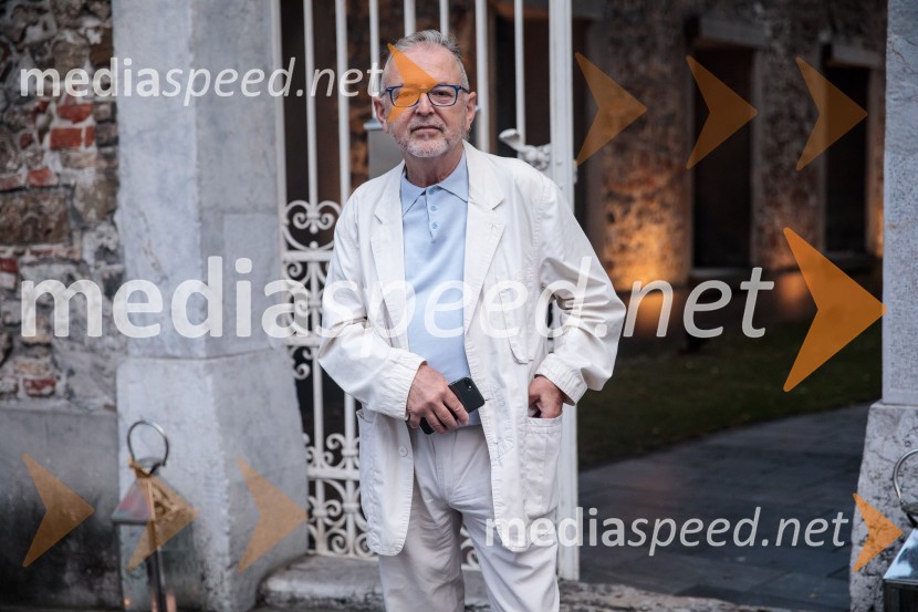  Tomaž Kozlevčar, vokalistBožo Paradžik in Hansjacob Staemmler, koncert v okviru 68. Ljubljana Festivala