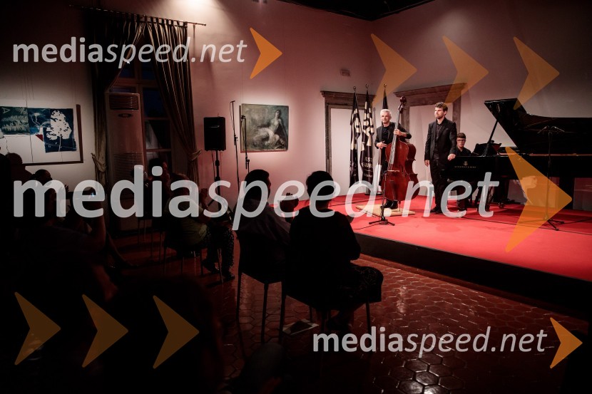  Božo Paradžik, kontrabasist;  Hansjacob Staemmler, pianistBožo Paradžik in Hansjacob Staemmler, koncert v okviru 68. Ljubljana Festivala