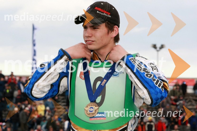Jurica Pavlic, HrvaškaSPEEDWAY, SP mladincev 2008 - finale