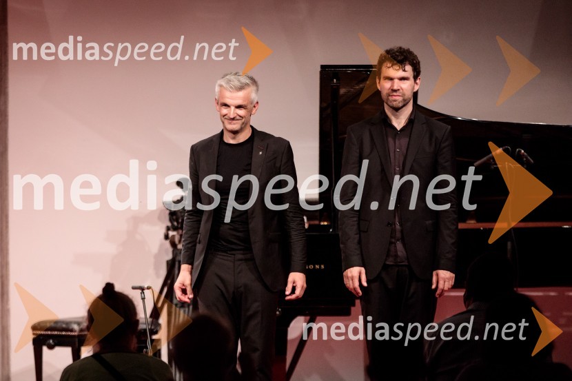  Božo Paradžik, kontrabasist;  Hansjacob Staemmler, pianistBožo Paradžik in Hansjacob Staemmler, koncert v okviru 68. Ljubljana Festivala