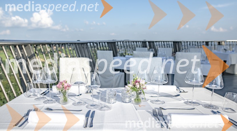 Večerja z razgledom na stolpu Vinarium Lendava