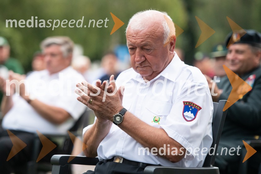  Ladislav Lipič, častni občan MO Murska Sobota, predsednik Zveze veteranov vojne za SlovenijoProslava ob 101. obletnici združitve prekmurskih Slovencev z matičnim narodom