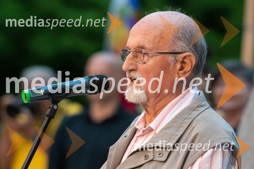  Jože BrunecProslava ob 101. obletnici združitve prekmurskih Slovencev z matičnim narodom