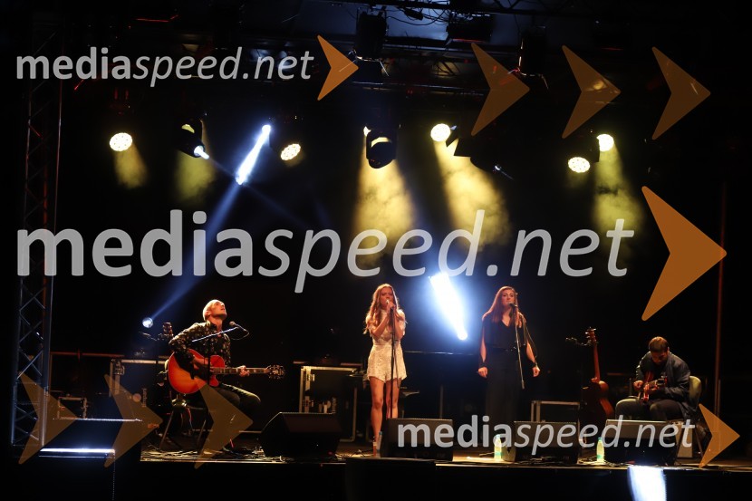  Mate Brodar - Bro, glasbenik;  Karin Zemljič, pevka;  ... ;  ... Neisha, Letni oder Ruše 2020