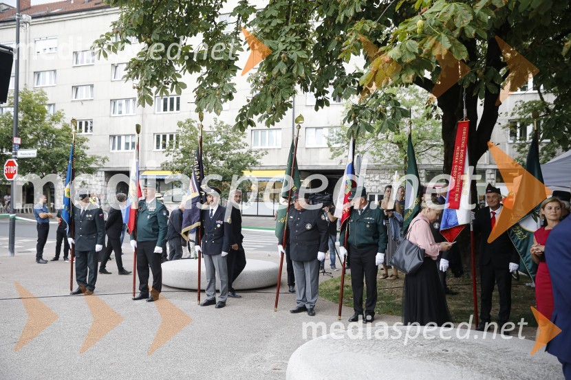 Odkritje spomenika, posvečenega 100. obletnici priključitve Prekmurja in združitve prekmurskih Slovencev z matičnim narodom