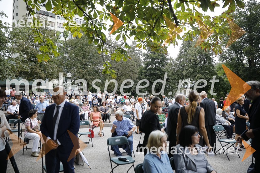 Odkritje spomenika, posvečenega 100. obletnici priključitve Prekmurja in združitve prekmurskih Slovencev z matičnim narodom