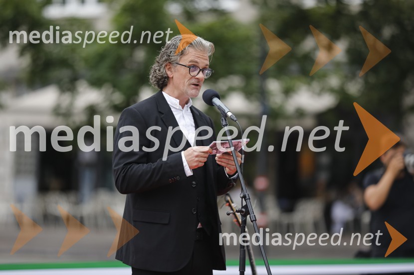 Odkritje spomenika, posvečenega 100. obletnici priključitve Prekmurja in združitve prekmurskih Slovencev z matičnim narodom