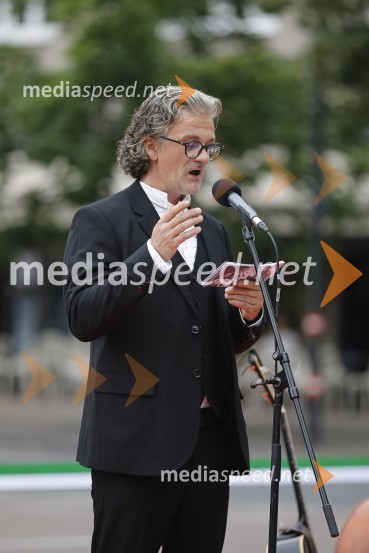 Odkritje spomenika, posvečenega 100. obletnici priključitve Prekmurja in združitve prekmurskih Slovencev z matičnim narodom