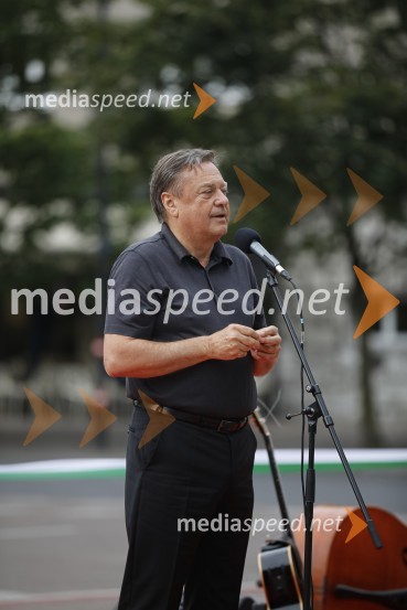  Zoran Janković, župan, Mestna občina LjubljanaOdkritje spomenika, posvečenega 100. obletnici priključitve Prekmurja in združitve prekmurskih Slovencev z matičnim narodom