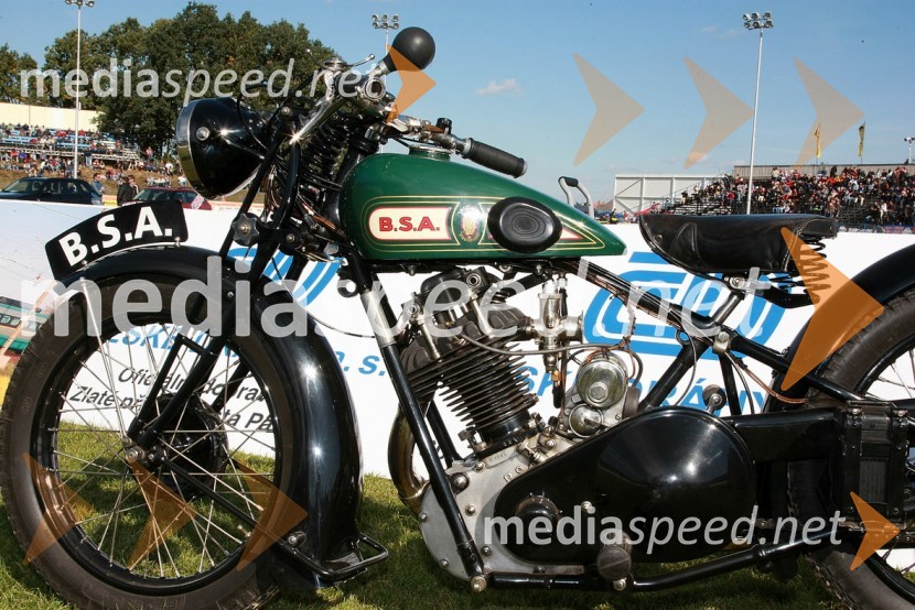 Motor B.S.A.SPEEDWAY, 60. Zlata čelada