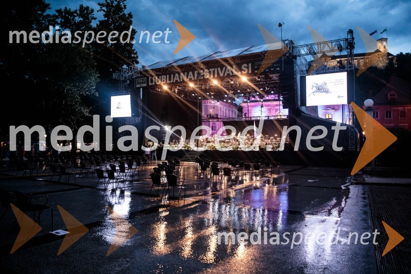 Ana Netrebko in Jusif Ejvazov, koncert opernih arij, 68. Ljubljana Festivala