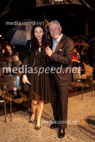  Špela Draksler, Festival Ljubljana;  Aleš Čerin, podžupan Mestne občine LjubljanaAna Netrebko in Jusif Ejvazov, koncert opernih arij, 68. Ljubljana Festivala