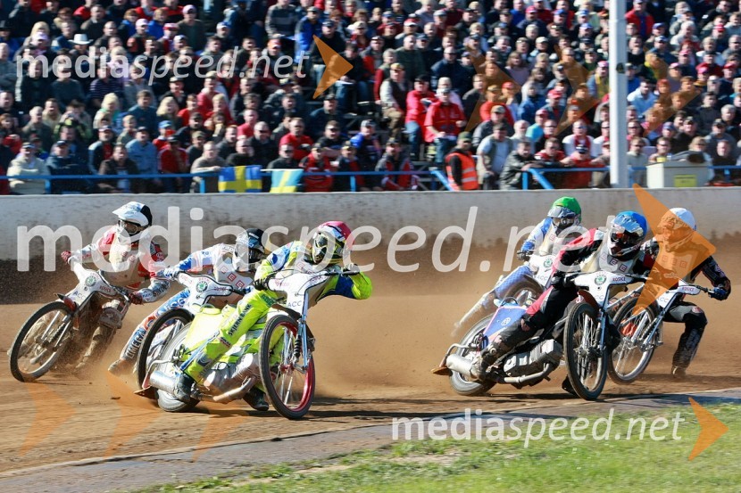 Matej Kus, Češka, Wieslaw Jagus, Poljska, Kenneth Bjerre, Danska, ..., ... in ...SPEEDWAY, 60. Zlata čelada