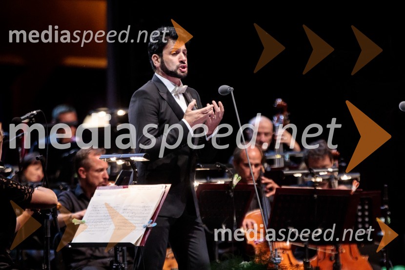  Jusif Ejvazov, tenorAna Netrebko in Jusif Ejvazov, koncert opernih arij, 68. Ljubljana Festivala