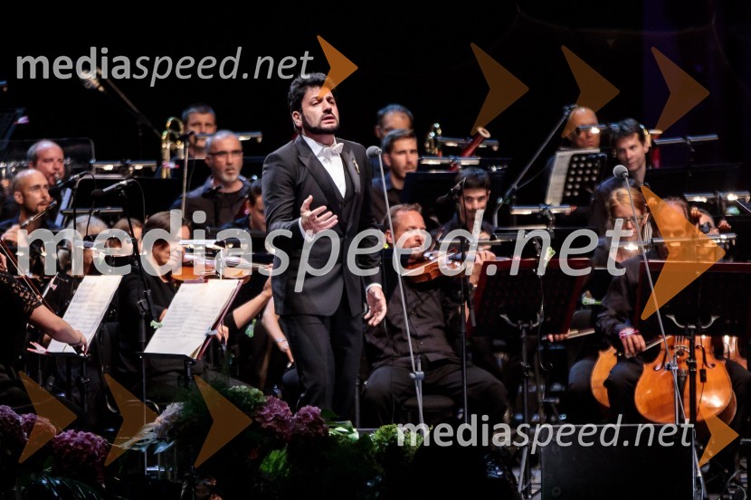  Jusif Ejvazov, tenorAna Netrebko in Jusif Ejvazov, koncert opernih arij, 68. Ljubljana Festivala