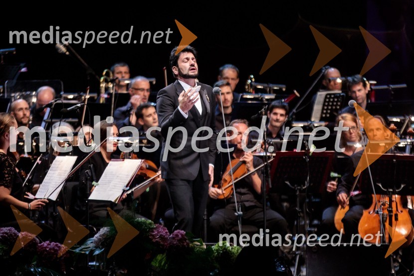  Jusif Ejvazov, tenorAna Netrebko in Jusif Ejvazov, koncert opernih arij, 68. Ljubljana Festivala