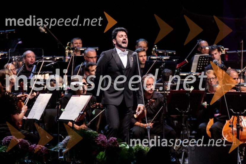  Jusif Ejvazov, tenorAna Netrebko in Jusif Ejvazov, koncert opernih arij, 68. Ljubljana Festivala