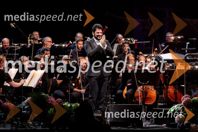  Jusif Ejvazov, tenorAna Netrebko in Jusif Ejvazov, koncert opernih arij, 68. Ljubljana Festivala