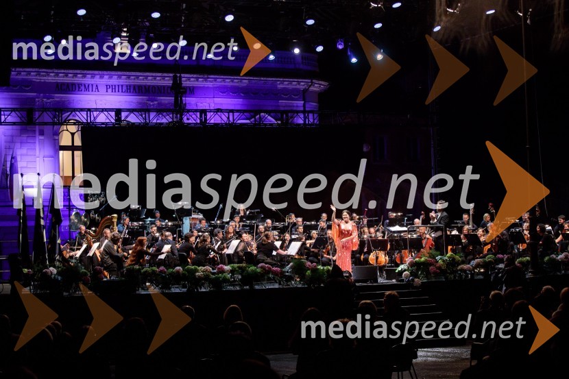 Ana Netrebko in Jusif Ejvazov, koncert opernih arij, 68. Ljubljana Festivala