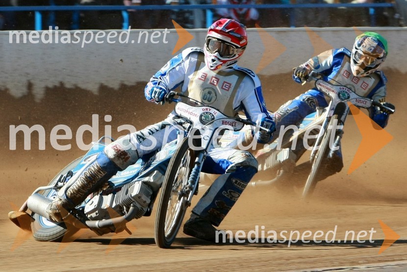 Matej Žagar, Slovenija (AMTK Ljubljana) in Martin Vaculik, SlovaškaSPEEDWAY, 60. Zlata čelada
