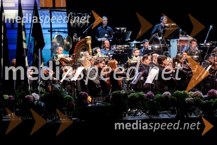 Ana Netrebko in Jusif Ejvazov, koncert opernih arij, 68. Ljubljana Festivala