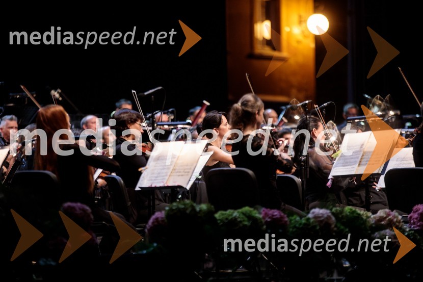 Ana Netrebko in Jusif Ejvazov, koncert opernih arij, 68. Ljubljana Festivala