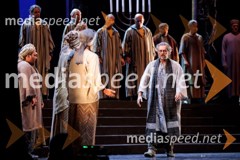  ... ;  Riccardo  Zanellato, operni pevecNabucco, opera v okviru 68. Ljubljana Festivala